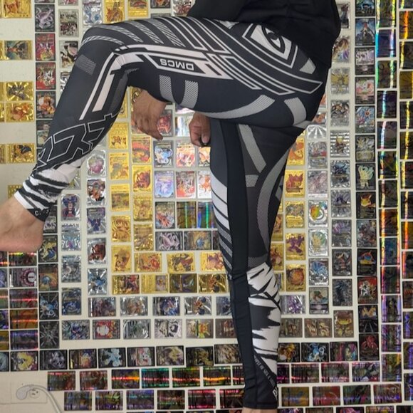 ETHRNET Leggings - Damascus - 2017 Vintage - Streetwear Techwear Cyberpunk Goth - Picture 4 of 17